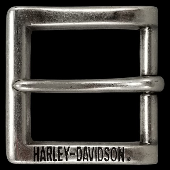 Harley-Davidson Other - Harley Davidson Belt Buckle, Silver Tone Rectangular, USA Made